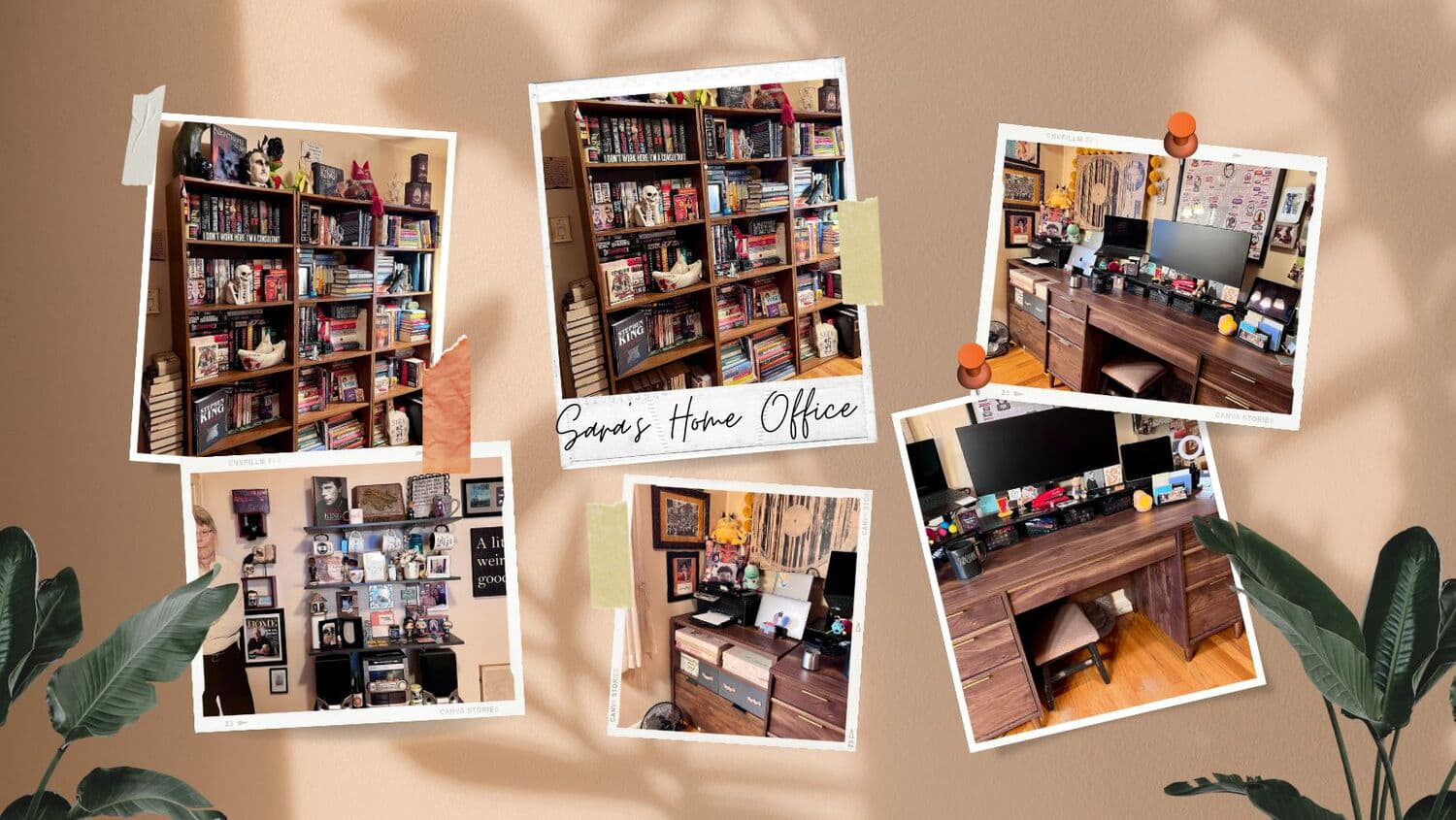Sara's home office 