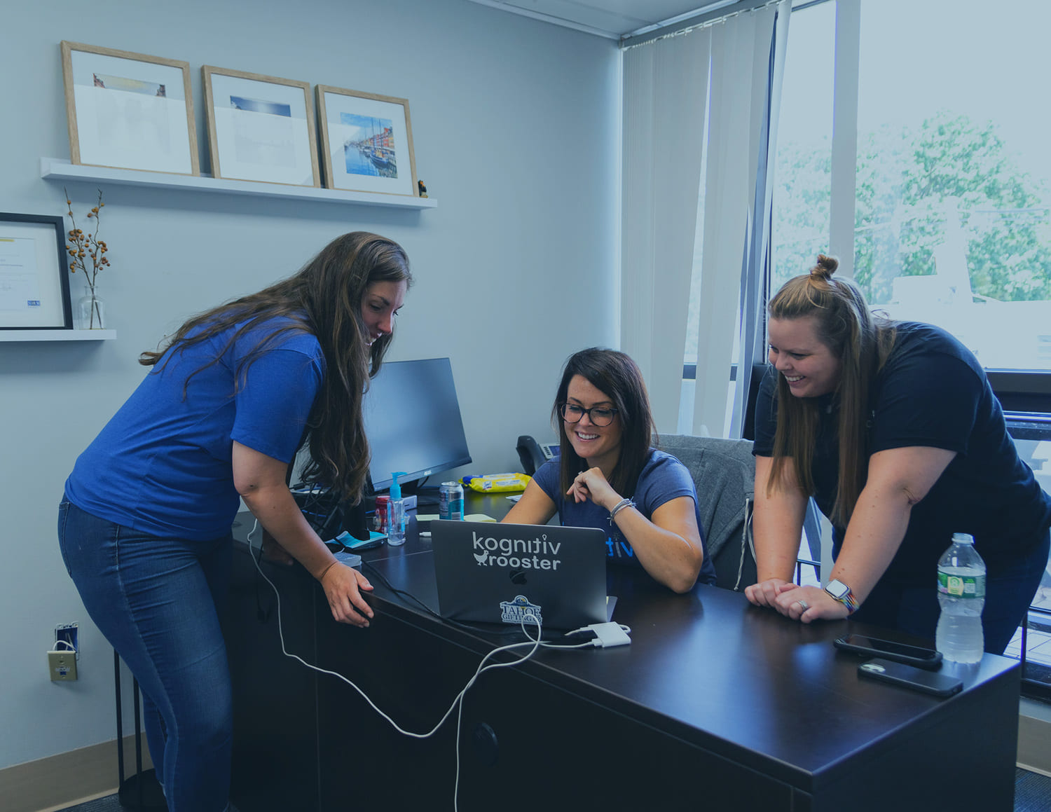 Kognitiv employees in the office 