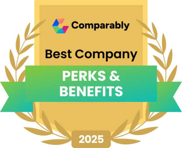Best Perks and Benefits Award Logo 2025
