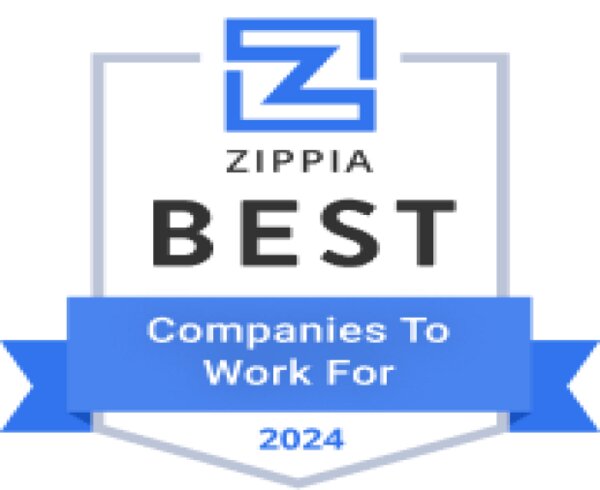 Zippia Best Companies To Work For Award Logo 2024