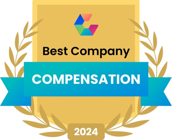 Best Company Compensation Award Logo 2024